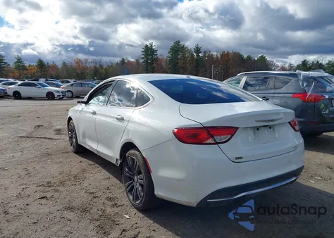 2016 Chrysler 200 Limited from USA, damaged, VIN 1C3CCCAB7GN140358